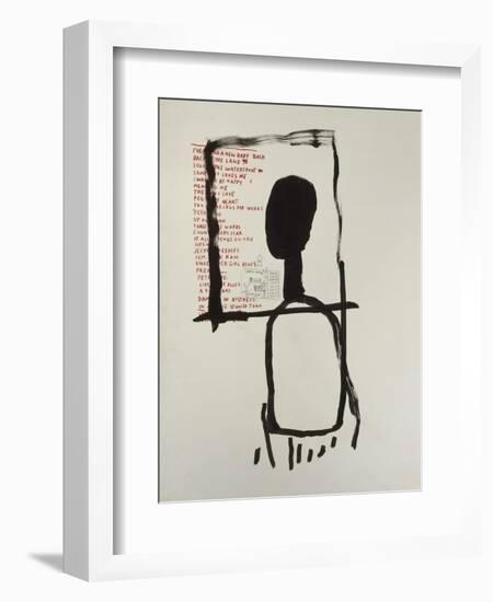 Untitled-Jean-Michel Basquiat-Framed Giclee Print