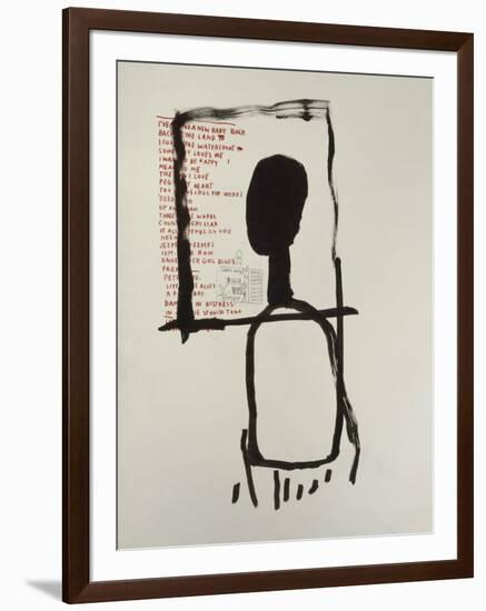 Untitled-Jean-Michel Basquiat-Framed Giclee Print