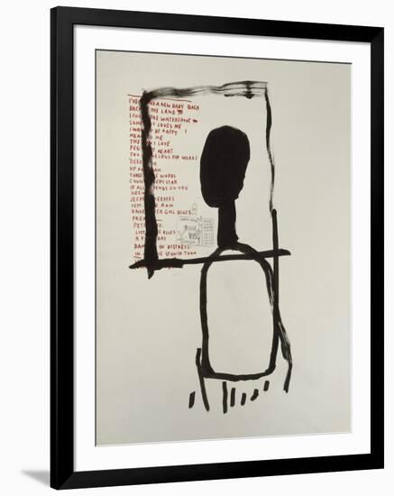 Untitled-Jean-Michel Basquiat-Framed Giclee Print