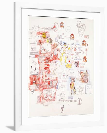 Untitled-Jean-Michel Basquiat-Framed Giclee Print