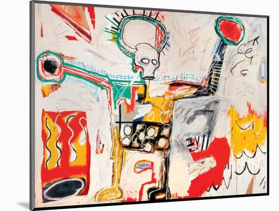 Untitled-Jean-Michel Basquiat-Mounted Giclee Print