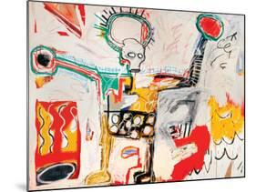 Untitled-Jean-Michel Basquiat-Mounted Giclee Print