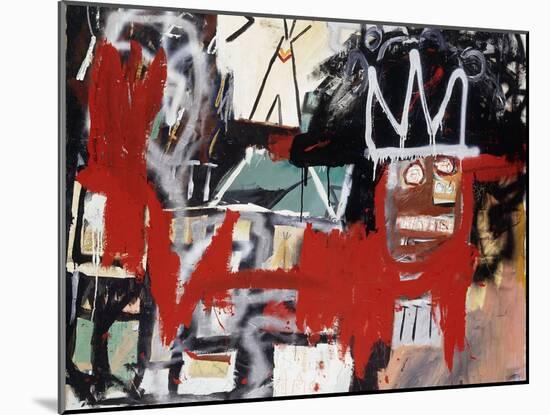 Untitled-Jean-Michel Basquiat-Mounted Giclee Print