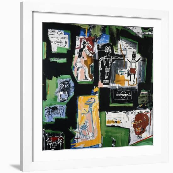 Untitled-Jean-Michel Basquiat-Framed Giclee Print