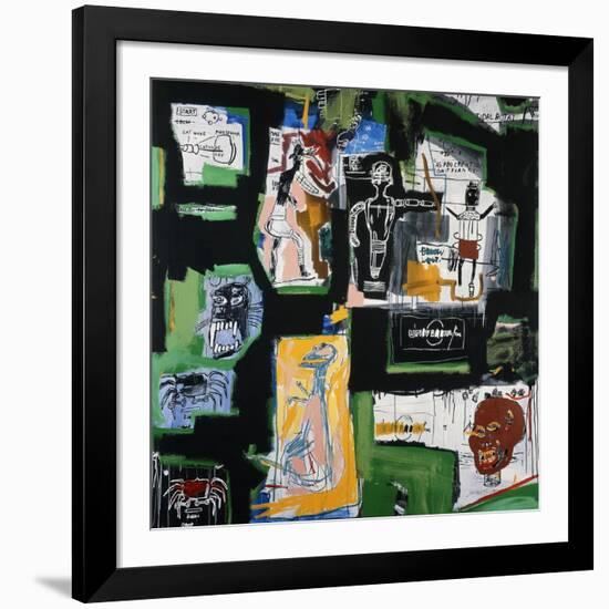 Untitled-Jean-Michel Basquiat-Framed Giclee Print