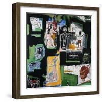 Untitled-Jean-Michel Basquiat-Framed Giclee Print