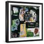 Untitled-Jean-Michel Basquiat-Framed Giclee Print