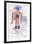 Untitled-Jean-Michel Basquiat-Framed Giclee Print