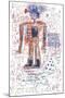 Untitled-Jean-Michel Basquiat-Mounted Giclee Print