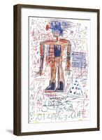 Untitled-Jean-Michel Basquiat-Framed Giclee Print