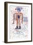 Untitled-Jean-Michel Basquiat-Framed Giclee Print