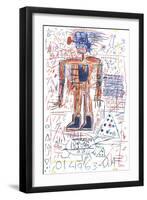 Untitled-Jean-Michel Basquiat-Framed Giclee Print