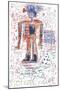 Untitled-Jean-Michel Basquiat-Mounted Giclee Print