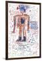 Untitled-Jean-Michel Basquiat-Framed Giclee Print