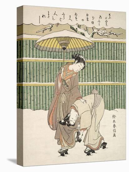 Untitled-Suzuki Harunobu-Stretched Canvas