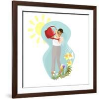 Untitled-Claire Huntley-Framed Giclee Print