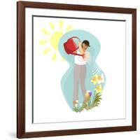 Untitled-Claire Huntley-Framed Giclee Print