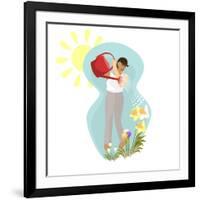 Untitled-Claire Huntley-Framed Giclee Print
