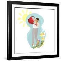 Untitled-Claire Huntley-Framed Giclee Print