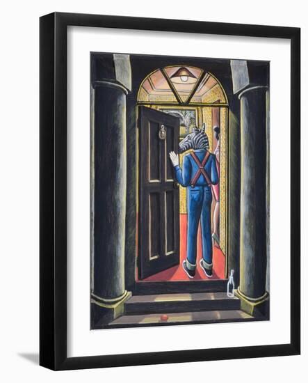 Untitled-PJ Crook-Framed Giclee Print