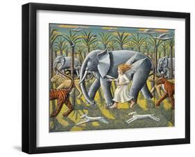 Untitled-PJ Crook-Framed Giclee Print