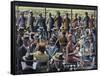 Untitled-PJ Crook-Framed Stretched Canvas