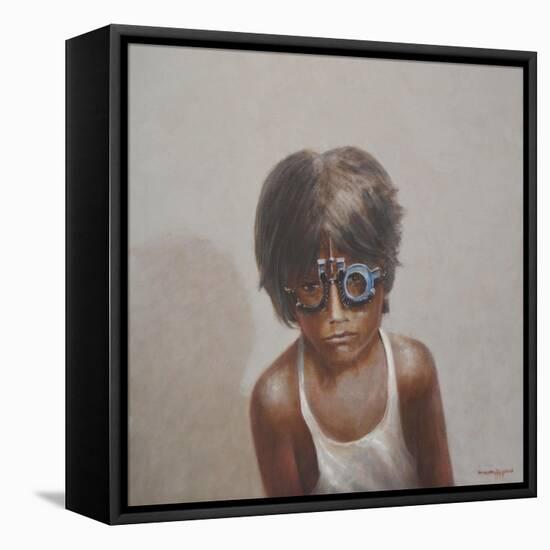 Untitled-Lincoln Seligman-Framed Stretched Canvas