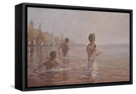 Untitled-Lincoln Seligman-Framed Stretched Canvas