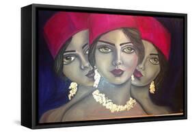 Untitled-Faiza Shaikh-Framed Stretched Canvas