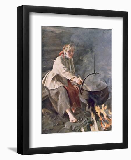 Untitled-Anders Leonard Zorn-Framed Premium Giclee Print