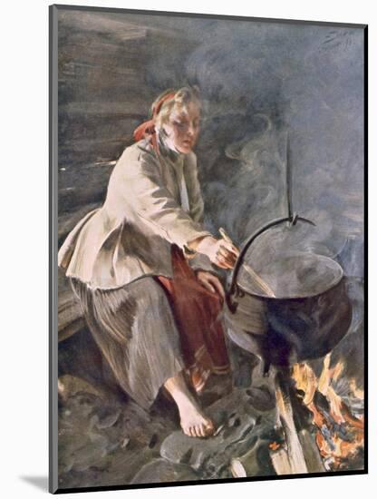 Untitled-Anders Leonard Zorn-Mounted Premium Giclee Print