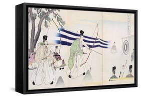 Untitled-Japanese-Framed Stretched Canvas