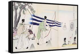 Untitled-Japanese-Framed Stretched Canvas