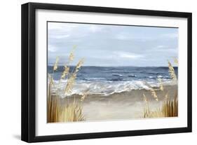 Untouched Beach Grass-Eva Watts-Framed Art Print
