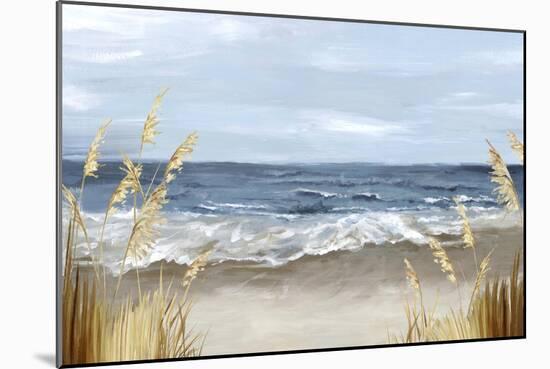 Untouched Beach Grass-Eva Watts-Mounted Art Print