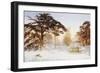 Untrodden Snow Within Three Miles of Charing Cross, Holland Park-Andrew Mccallum-Framed Giclee Print