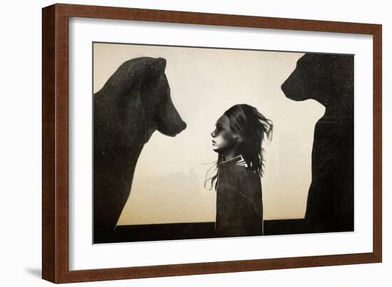 Unusual Encounter-Ruben Ireland-Framed Art Print