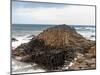 Unusual Geology at Giants Causeway Ireland-BackyardProductions-Mounted Photographic Print