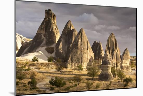 Unusual Rock Formations in the Rose Valley, Cappadocia, Anatolia, Turkey, Asia Minor, Eurasia-David Clapp-Mounted Photographic Print