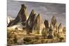 Unusual Rock Formations in the Rose Valley, Cappadocia, Anatolia, Turkey, Asia Minor, Eurasia-David Clapp-Mounted Photographic Print