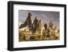 Unusual Rock Formations in the Rose Valley, Cappadocia, Anatolia, Turkey, Asia Minor, Eurasia-David Clapp-Framed Photographic Print