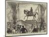 Unveiling the Bombay Statue of the Prince of Wales Presented by Sir Albert Sassoon-William 'Crimea' Simpson-Mounted Giclee Print
