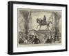 Unveiling the Bombay Statue of the Prince of Wales Presented by Sir Albert Sassoon-William 'Crimea' Simpson-Framed Giclee Print