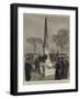 Unveiling the Monument of the Late Sir Richard Mayne at Kensal-Green Cemetery-null-Framed Giclee Print