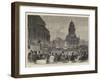 Unveiling the Monument to Schiller at Berlin-null-Framed Giclee Print
