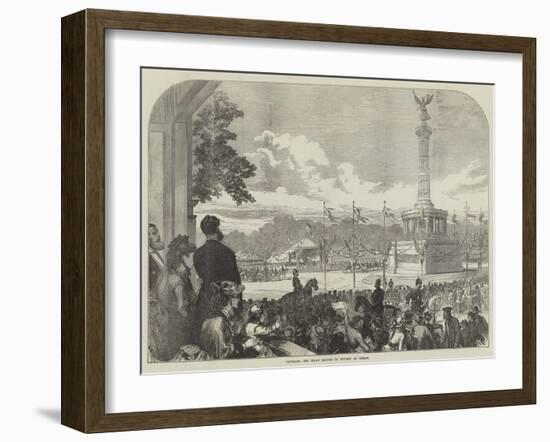 Unveiling the Sedan Column of Victory at Berlin-null-Framed Giclee Print