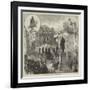 Unveiling the Statue of Daniel Manin at Venice-Charles Robinson-Framed Giclee Print