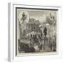 Unveiling the Statue of Daniel Manin at Venice-Charles Robinson-Framed Giclee Print