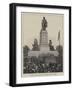 Unveiling the Statue of General Don, in Jersey-null-Framed Giclee Print