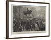 Unveiling the Statue of Lord Gough in the Phoenix Park, Dublin-null-Framed Giclee Print